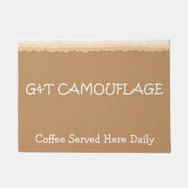 コーヒーの秘密 ドアマット