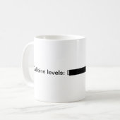 コーヒーの積載バー コーヒーマグカップ (正面左)