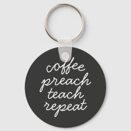 コーヒーの繰り返教えし再生 キーホルダー