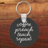 コーヒーの繰り返教えし再生 キーホルダー (正面)