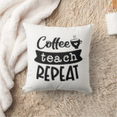 コーヒーの繰り返教えし クッション (ブランケット)