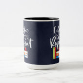 コーヒーの繰り返教えし ツートーンマグカップ (中央)