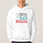 コーヒーの繰り返教えし パーカ (正面)