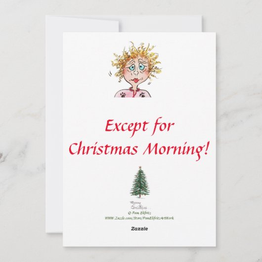 コーヒーの色のスケッチの前に人生はない シーズンカード (裏面)