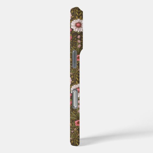 コーヒーの茶色の野生の庭 Case-Mate iPhoneケース (裏面 / 右)