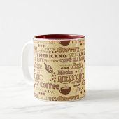 コーヒーの言葉 ツートーンマグカップ (正面左)