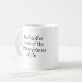 コーヒーの謎 マグカップ (正面左)
