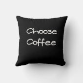 コーヒーの選択 クッション (裏面)