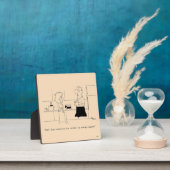 コーヒーの量が多すぎる フォトプラーク (インサイチュ)