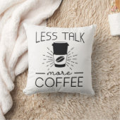 コーヒーの量を減らす クッション (ブランケット)