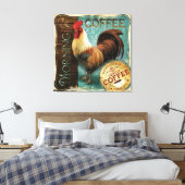 コーヒーの雄鶏 キャンバスプリント (インサイチュ (寝室))