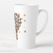 コーヒーの雰囲気デザイン カフェラテマグ (右)
