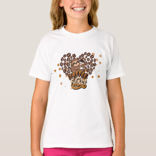 コーヒーの雰囲気デザイン Tシャツ