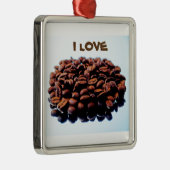 コーヒーの香りが大好き メタルオーナメント (右)