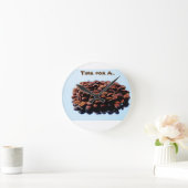 コーヒーの香りが大好き ラウンド壁時計 (ホーム)