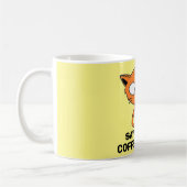 コーヒーの香りを味わえ!コーヒーを飲む コーヒーマグカップ (左)