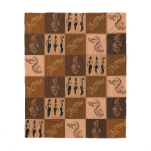 コーヒーの香り。パッチワーク。