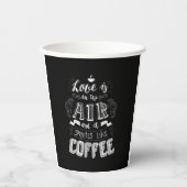 コーヒーの香り 紙コップ (正面)