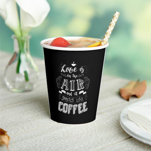 コーヒーの香り 紙コップ