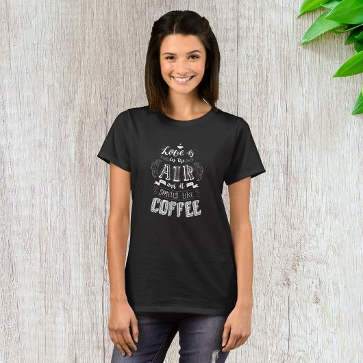 コーヒーの香り Tシャツ