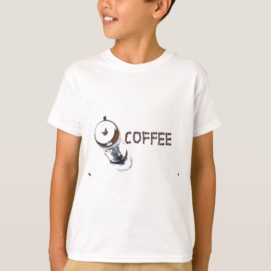 コーヒーの魔法 Tシャツ (正面)