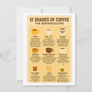 「コーヒーの12の色合い - ブリュースコープ」