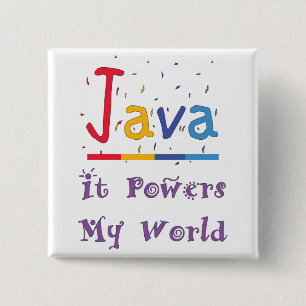 コーヒーのJavaパワー 缶バッジ
