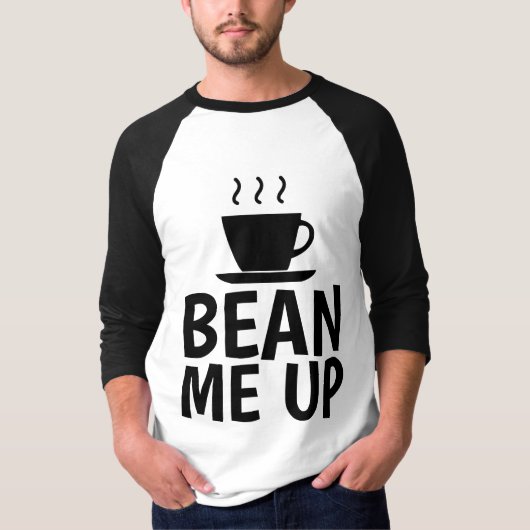 コーヒーのTおもしろいシャツを買って Tシャツ (正面)