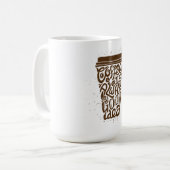 コーヒーはいつだって良いアイデア コーヒーマグカップ (正面左)