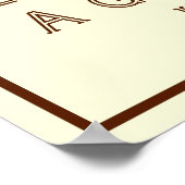 コーヒーはいつも良いアイディアポスター ポスター (角)