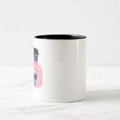 コーヒーはいつも良いアイディア ツートーンマグカップ (中央)