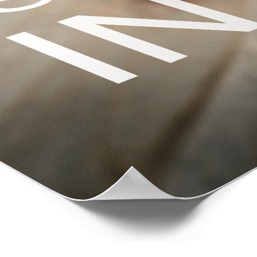 コーヒーはそれ自体で言語である – カフェポスター ポスター (角)