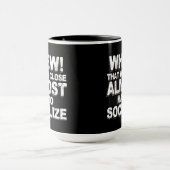 コーヒーはとの内に向けます マグカップ (中央)