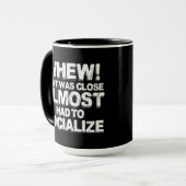 コーヒーはとの内に向けます マグカップ (正面左)