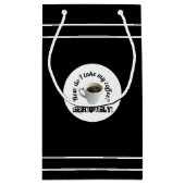 コーヒーはどうすればいい？ギフトバッグ スモールペーパーバッグ (裏面)