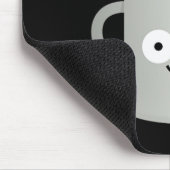 コーヒーはカフェイン中毒アイロンおもしろいクDesを所有 マウスパッド (コーナー)