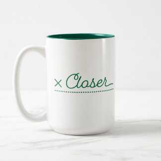 コーヒーはクローザーのもの ツートーンマグカップ