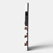 コーヒーはコーヒー豆をハートとして生きる私の人生 Case-Mate iPhoneケース (裏面 / 左)