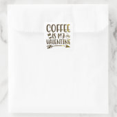 コーヒーはバレンタイン スクエアシール (バッグ)