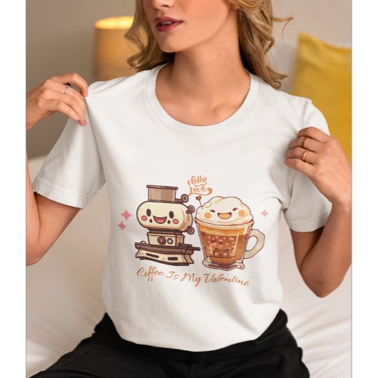 コーヒーはバレンタイン |バレンタインコーヒー Tシャツ