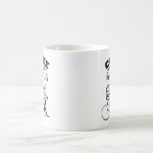 コーヒーはビールには早過ぎる コーヒーマグカップ (中央)