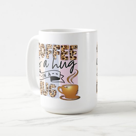 コーヒーはマグカップに包まれた状態だ コーヒーマグカップ (正面左)