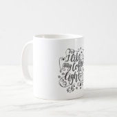 コーヒーはライトで コーヒーマグカップ (正面左)