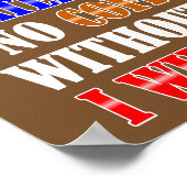 コーヒーは人生のポスタおもしろいーサイン ポスター (角)