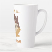 コーヒーは人間の権利だ カフェラテマグ (右)