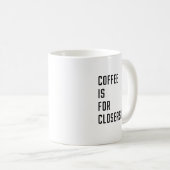 コーヒーは休店用 コーヒーマグカップ (正面右)