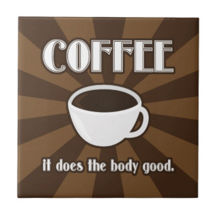 コーヒーは体のよいIIタイルをします タイル