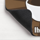 コーヒーは体のよいIIマウスパッドをします マウスパッド (コーナー)