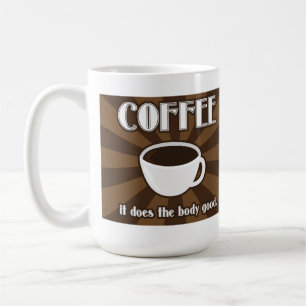 コーヒーは体のよいIIマグをします コーヒーマグカップ
