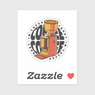 コーヒーは信頼できる シール